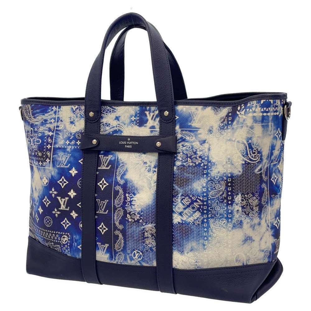 LOUIS VUITTON Trolley Tote ?Ebandana #90856L20B